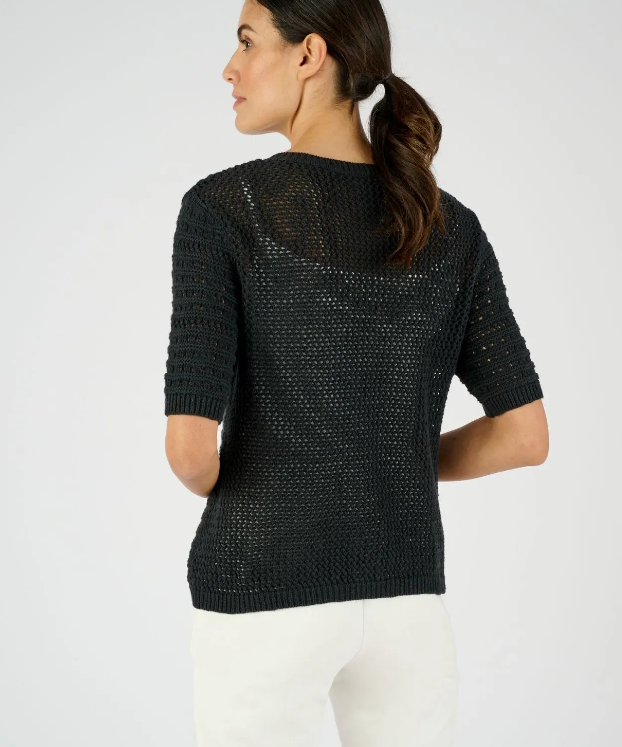 Gilet-boléro jeu de maille