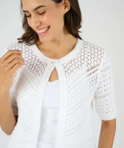 Gilet-boléro jeu de maille