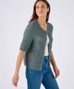 Gilet-boléro jeu de maille