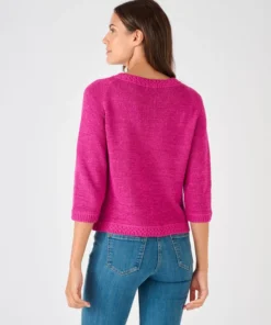 Gilet-boléro maille ruban