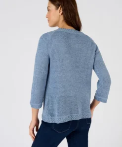 Gilet-boléro maille ruban