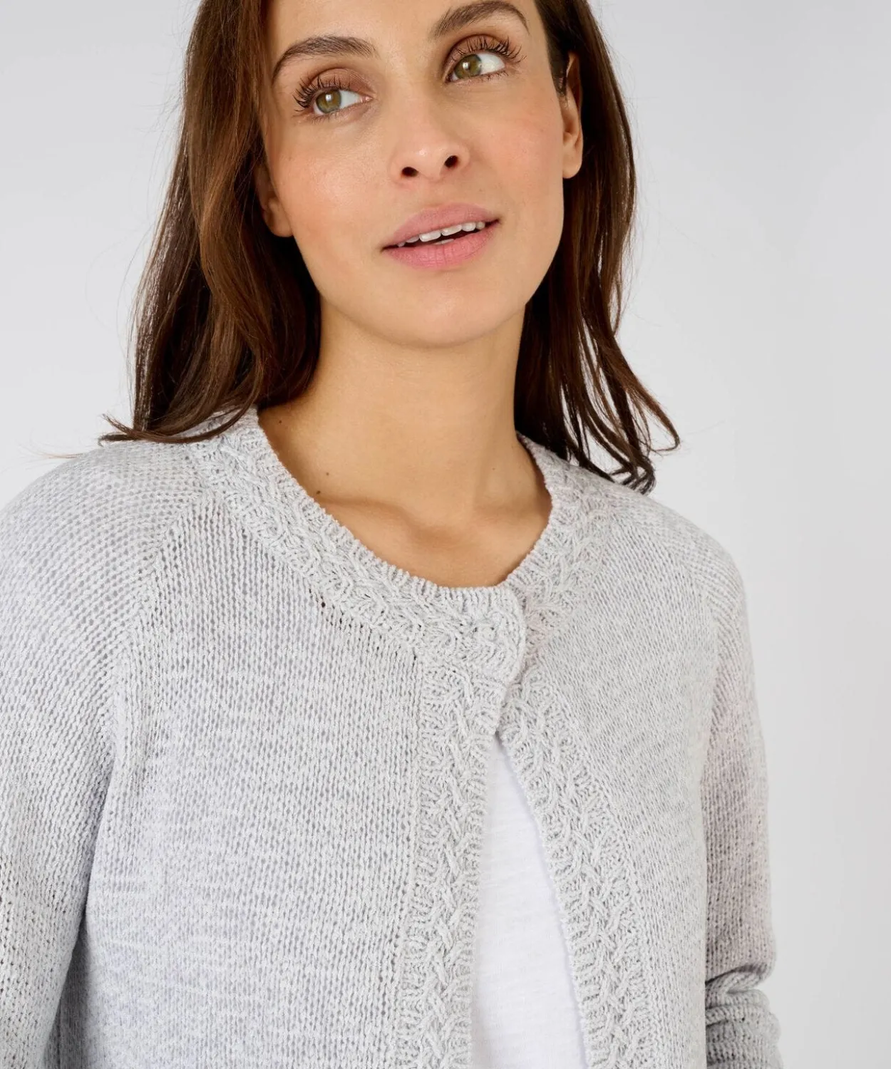 Gilet-boléro maille ruban