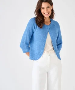 Gilet-boléro maille ruban
