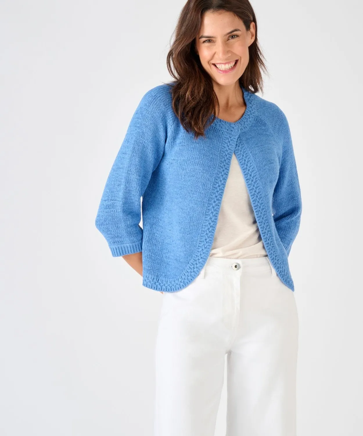 Gilet-boléro maille ruban
