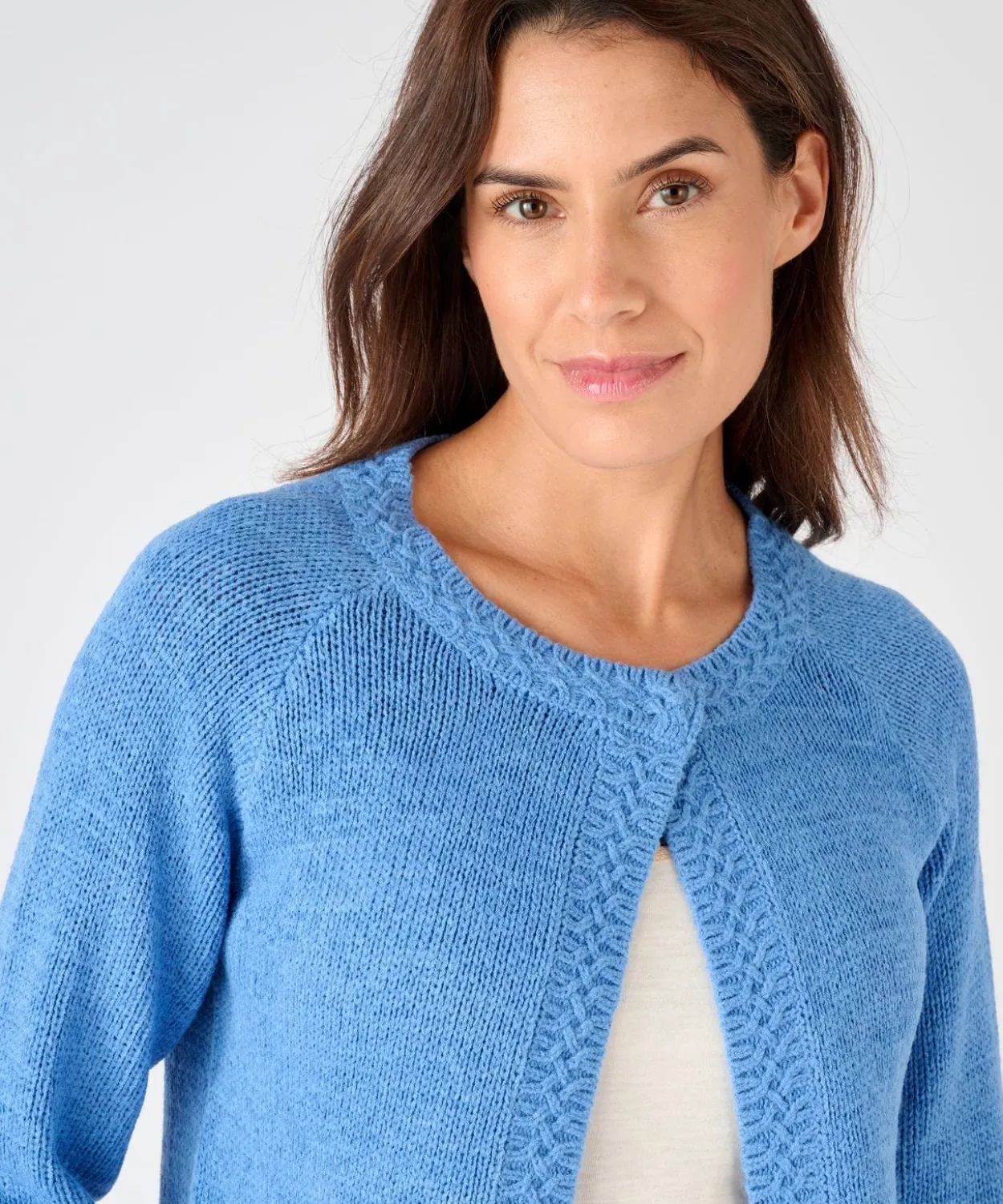 Gilet-boléro maille ruban