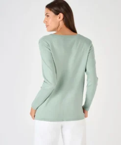 Gilet boutonné manches longues