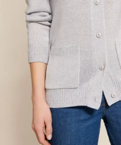 Gilet classique maille jersey
