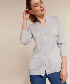 Gilet classique maille jersey