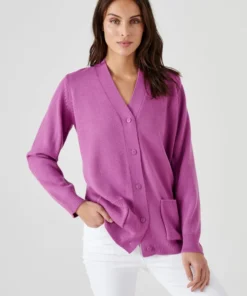 Gilet classique maille jersey