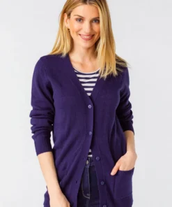 Gilet classique maille jersey