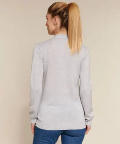 Gilet classique maille jersey