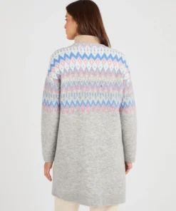 Gilet long jacquard Thermolactyl