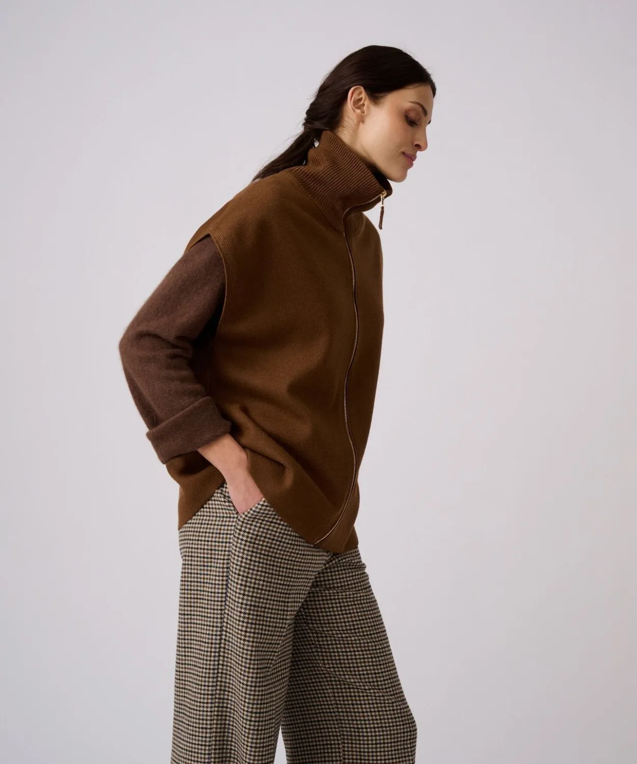 Gilet sans manches zippé Thermolactyl