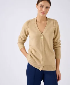 Gilet uni boutonné