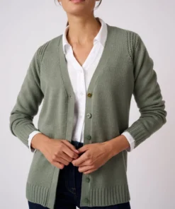 Gilet uni boutonné