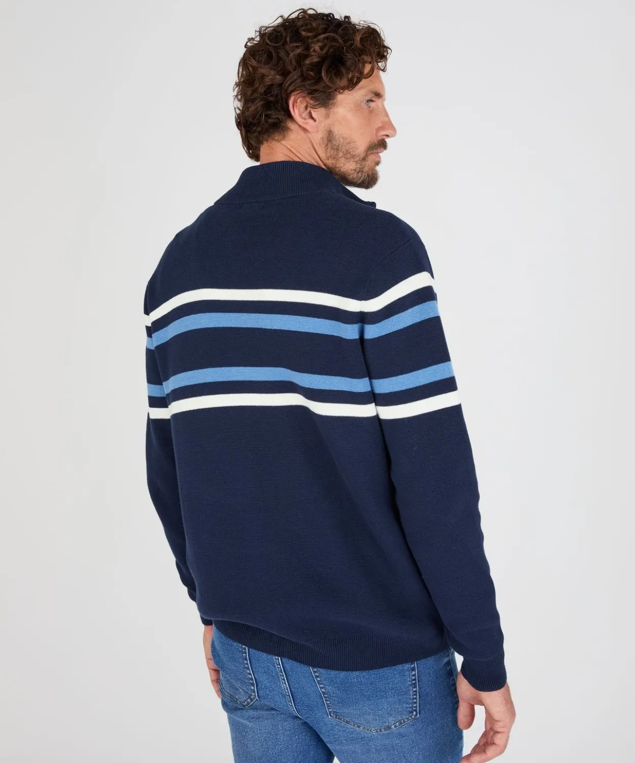 Gilet zippé col montant