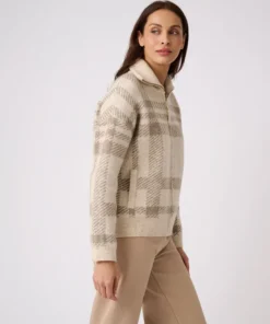 Gilet zippé maille jacquard Thermolactyl