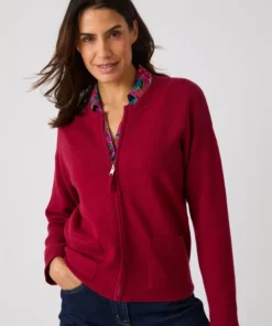 Gilet zippé maille milano