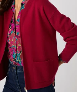 Gilet zippé maille milano