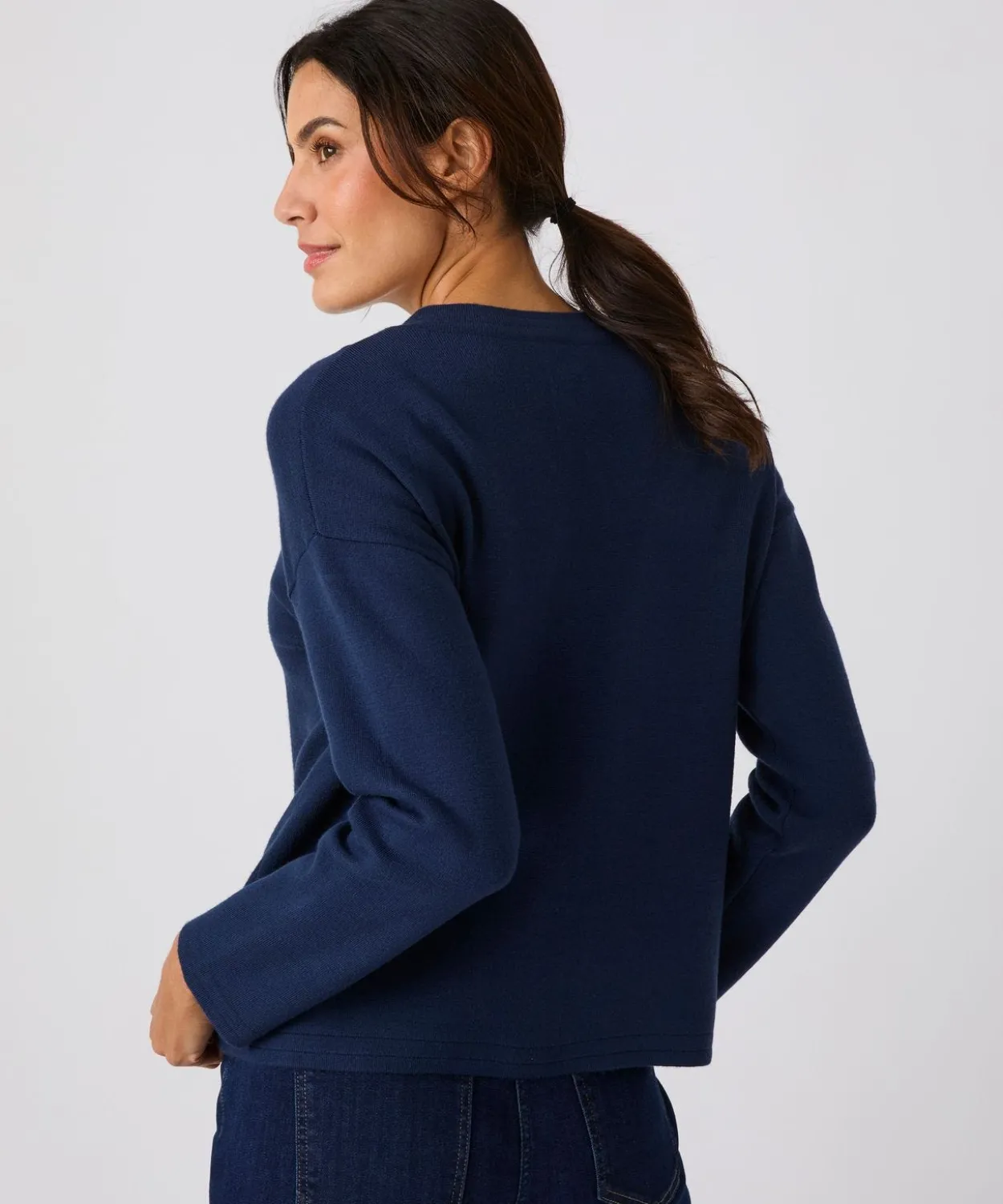 Gilet zippé maille milano
