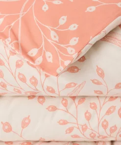 Housse de couette réversible Lucie pur coton