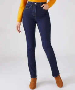 Jean coupe droite, 2 statures Perfect Fit by Damart