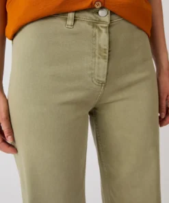 Jean large 7/8ème coloré