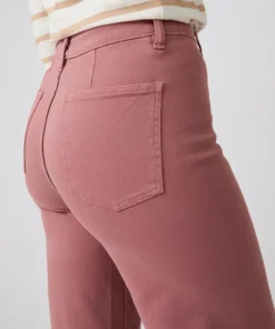 Jean large 7/8ème coloré
