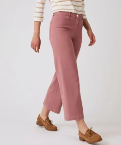 Jean large 7/8ème coloré