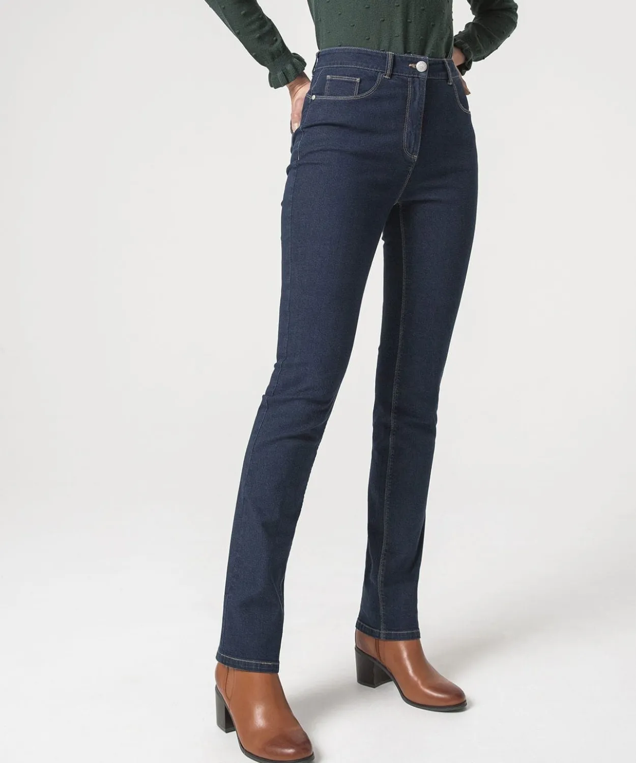 Jean taille haute Perfect Fit by Damart