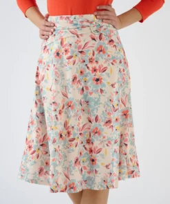 Jupe ceinture à boucle