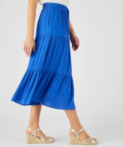 Jupe crépon pure viscose