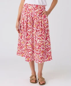 Jupe-culotte pure viscose Lenzing(TM) EcoVero(TM) Climatyl