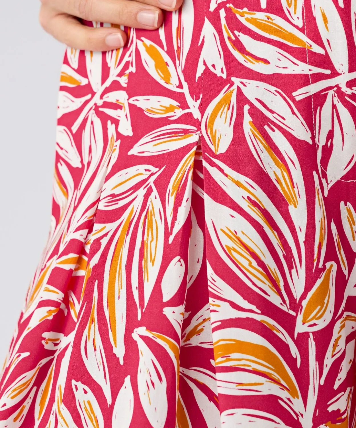 Jupe-culotte pure viscose Lenzing(TM) EcoVero(TM) Climatyl