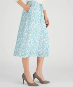 Jupe maille crêpe stretch