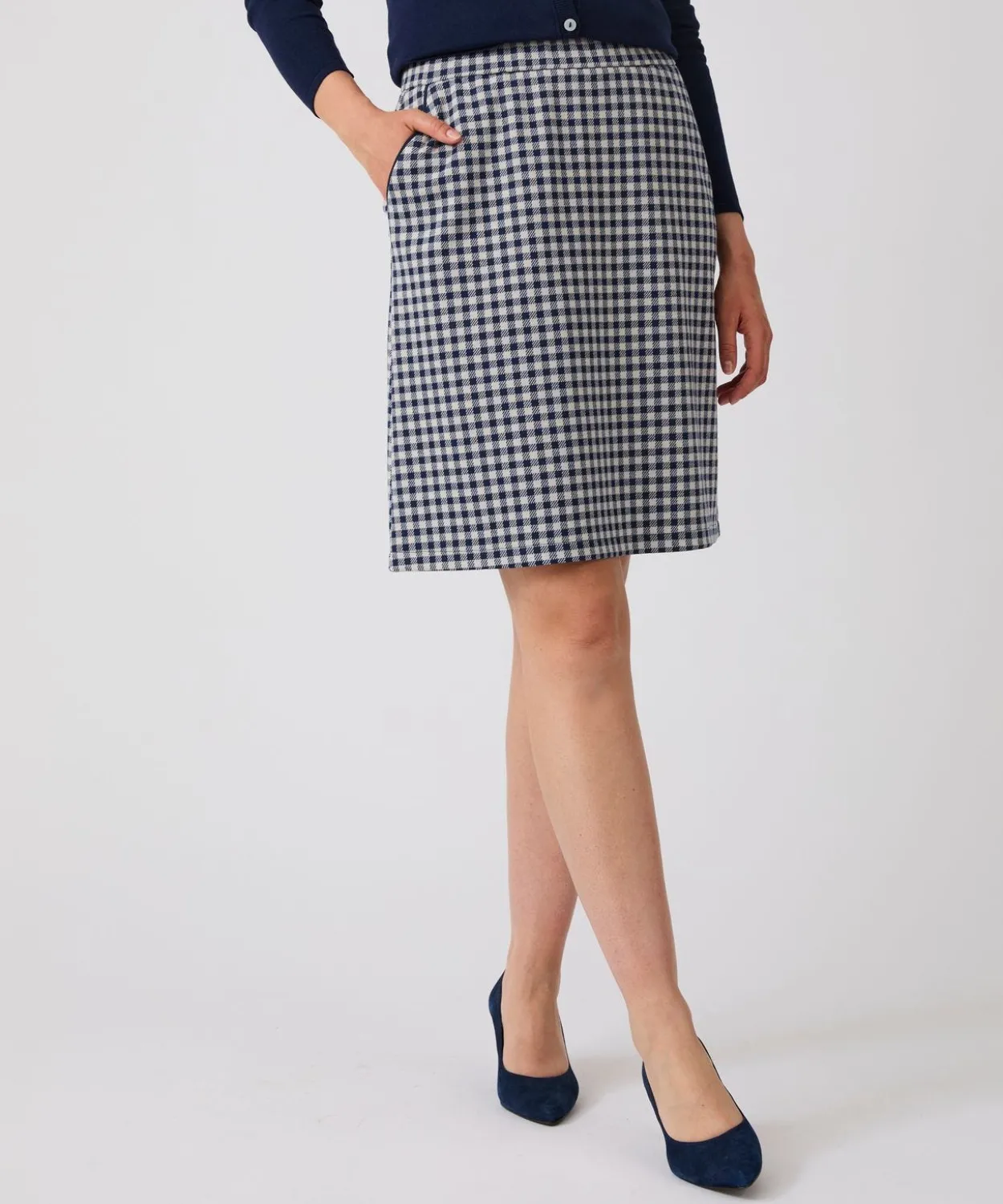 Jupe maille milano jacquard