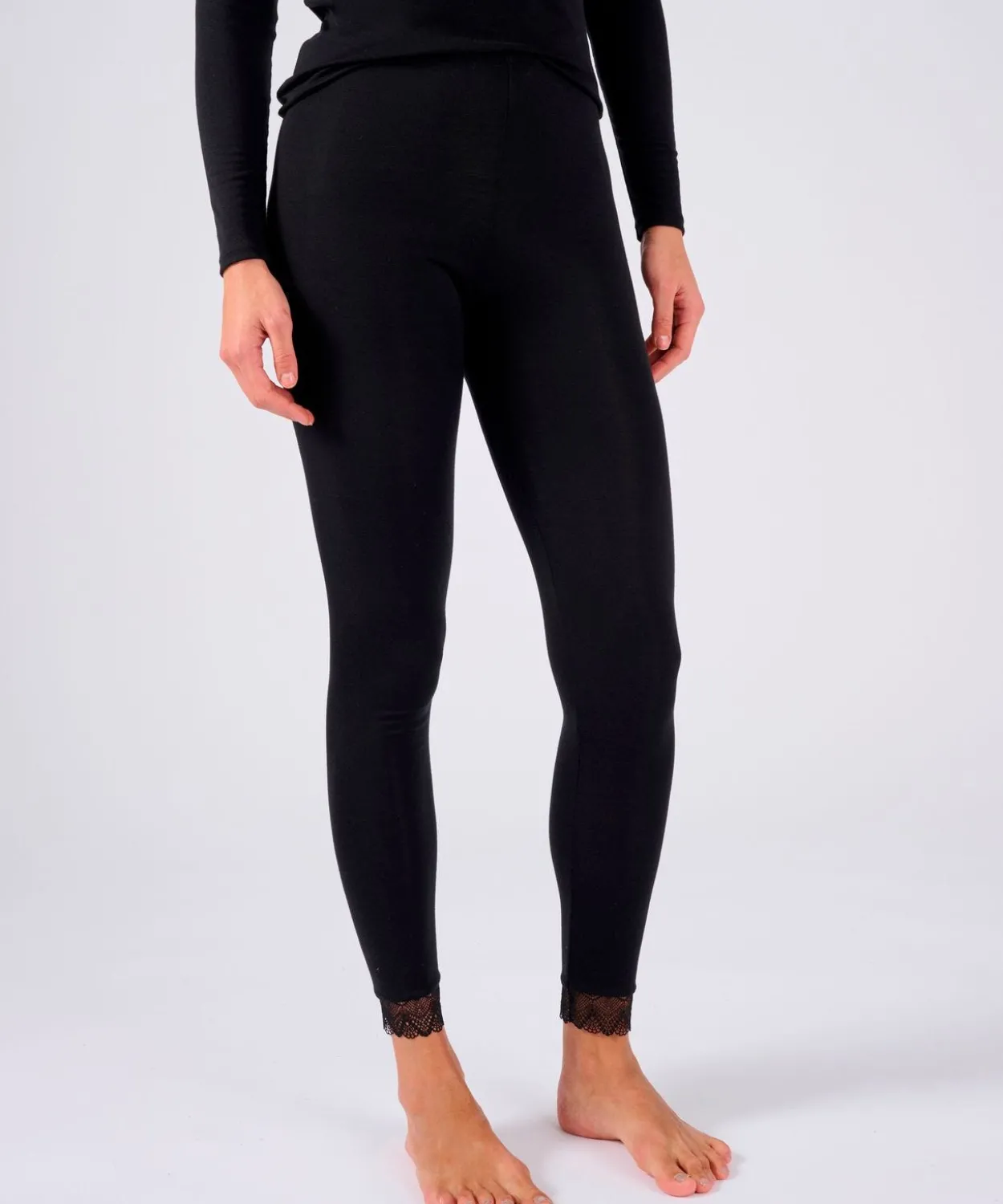 Legging long dentelle Thermolactyl Sensitive