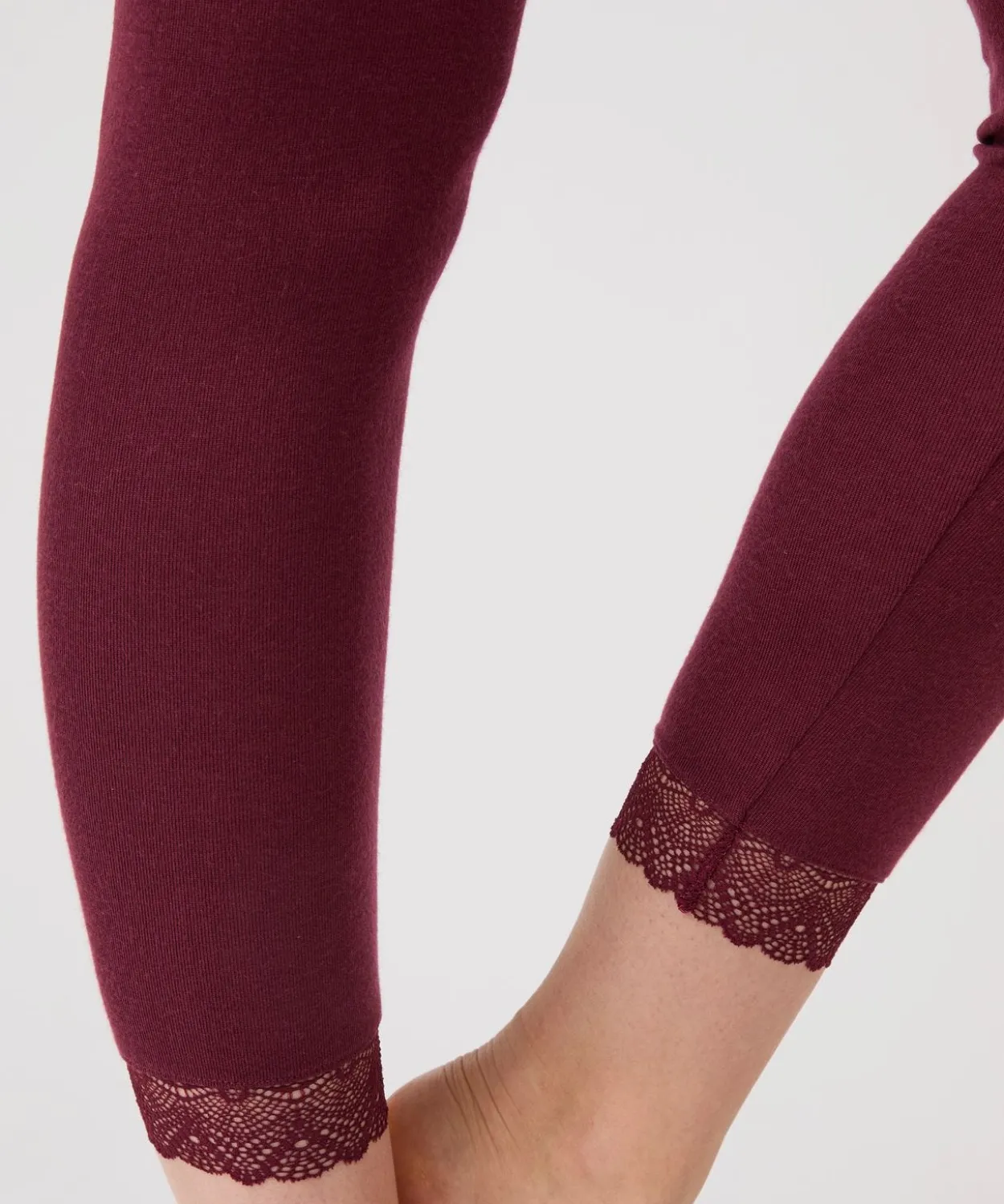 Legging long dentelle Thermolactyl Sensitive