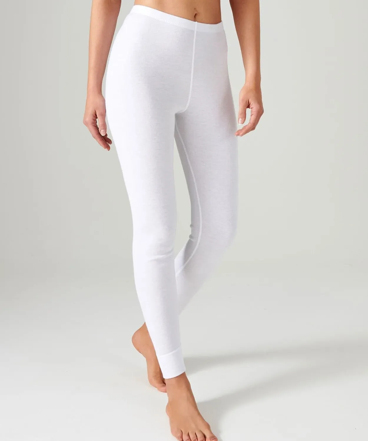 Legging long fine côte Thermolactyl