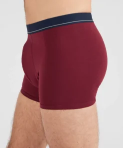 Lot de 3 boxers fermés coton biologique majoritaire