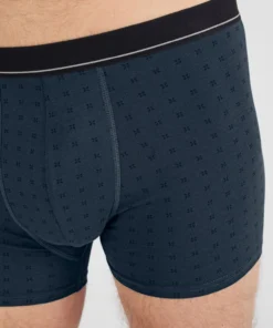 Lot de 3 boxers fermés coton biologique majoritaire