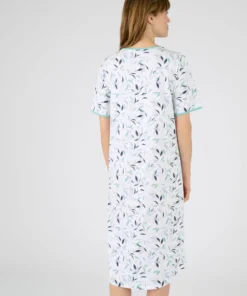 Lot de 2 chemises de nuit jersey pur coton peigné