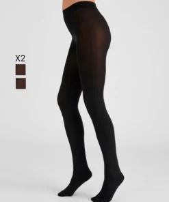 Lot de 2 collants Thermolactyl 100D
