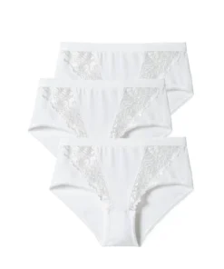 Lot de 3 culottes coton stretch