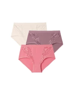 Lot de 3 culottes coton stretch