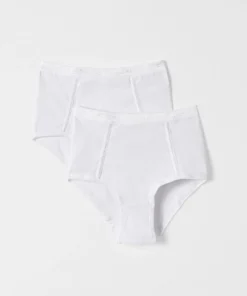 Lot de 2 culottes effet ventre plat Perfect Fit by Damart