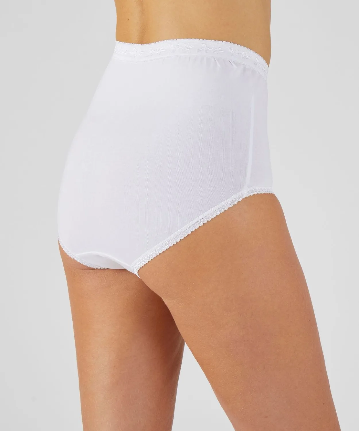 Lot de 2 culottes effet ventre plat Perfect Fit by Damart