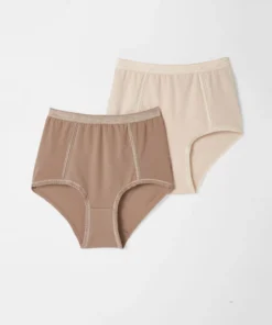 Lot de 2 culottes effet ventre plat Perfect Fit by Damart