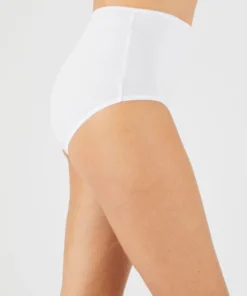 Lot de 4 culottes maxi broderie fantaisie