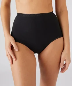 Lot de 3 culottes maxi coton stretch + 1 GRATUITE.